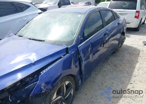 2021 Hyundai Elantra Sel из США, поврежденный, VIN 5NPLN4AG8MH020572